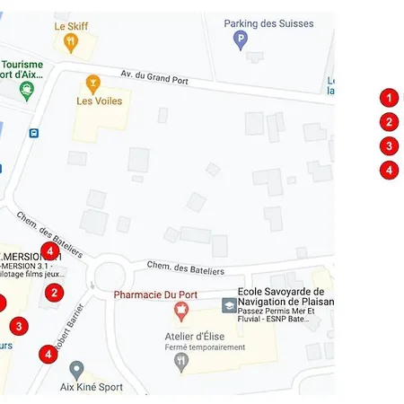 Avec Vue Panoramique Sur Le Du Bourget 아파트 *